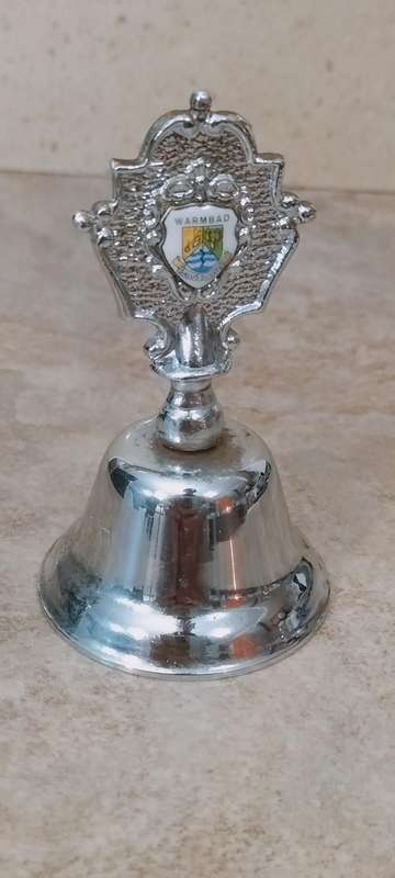 Superb Collectible "Warmbad" Service/dinner Bell with Clapper Intact.