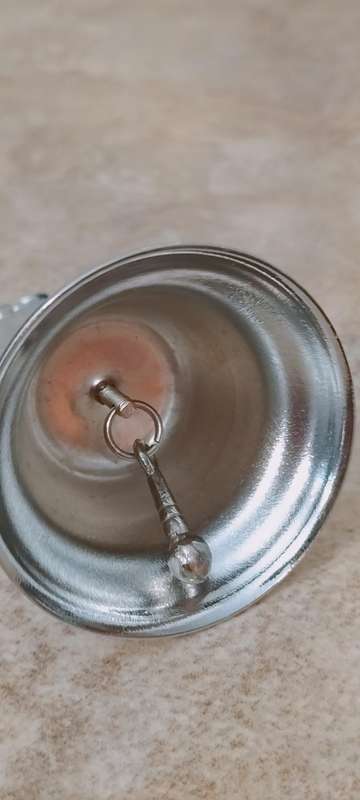 Superb Collectible "Warmbad" Service/dinner Bell with Clapper Intact.