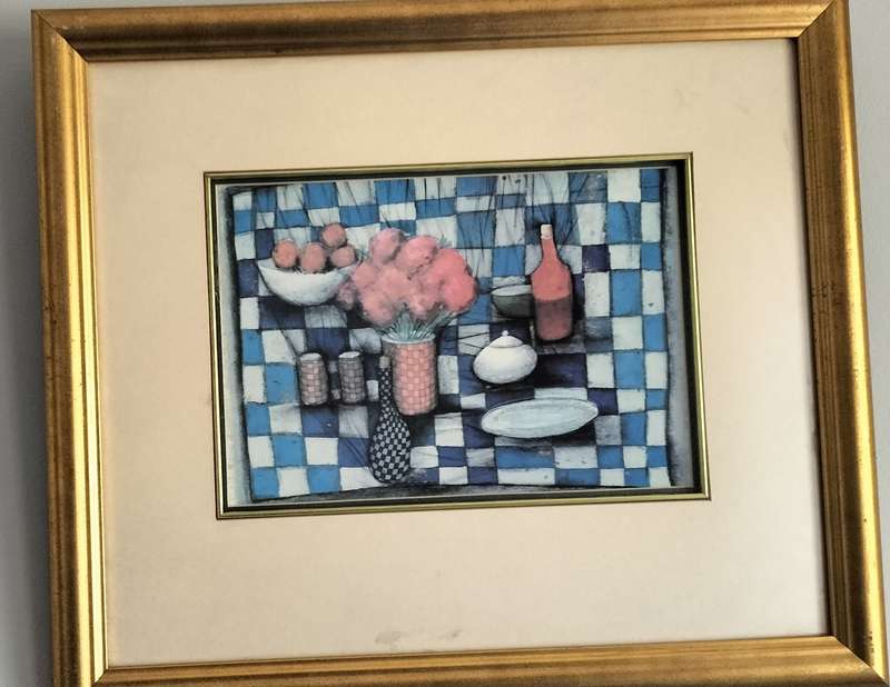 Superb Framed with Glass Pieter Van Der Westhuizen Print (Nr3) COLLECTION ONLY