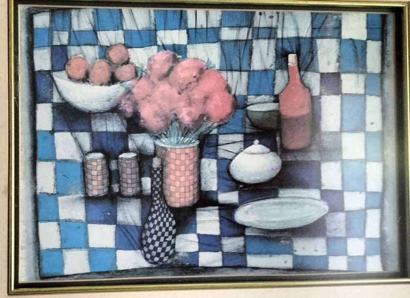 Superb Framed with Glass Pieter Van Der Westhuizen Print (Nr3) COLLECTION ONLY