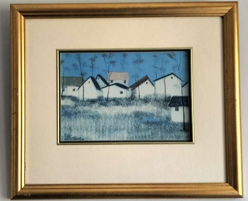 Superb Framed with Glass Pieter Van Der Westhuizen Print (Nr4) COLLECTION ONLY