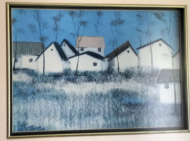 Superb Framed with Glass Pieter Van Der Westhuizen Print (Nr4) COLLECTION ONLY