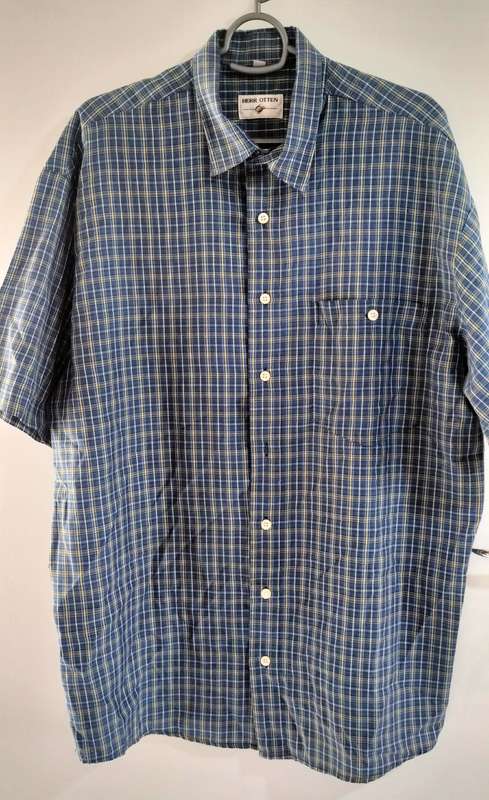 Quality Herr Otten Men's Short Sleeve Shirt - Large - (nr1)