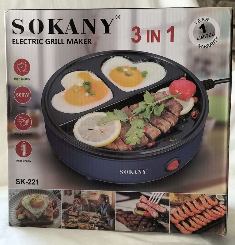 Sokany SK-221 Rib Roaster Grill