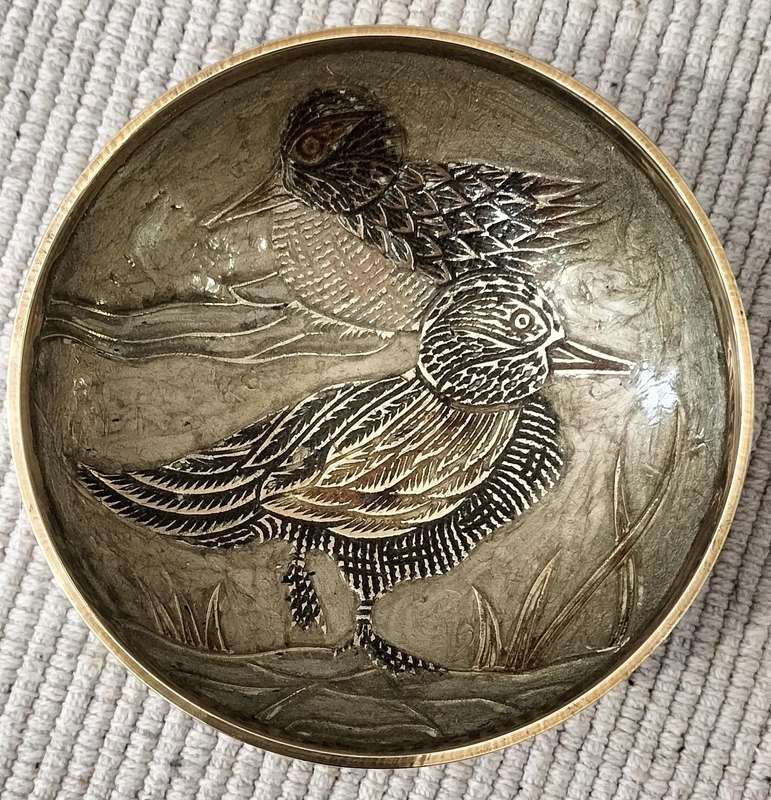 A Magnificent Cloisonne Brass Bowl