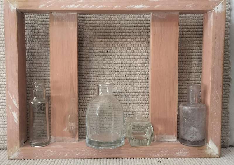 A Uniquely Framed set of Bottles. Set3