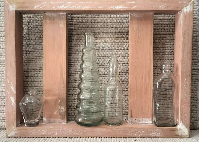 A Uniquely Framed set of Bottles. Set4
