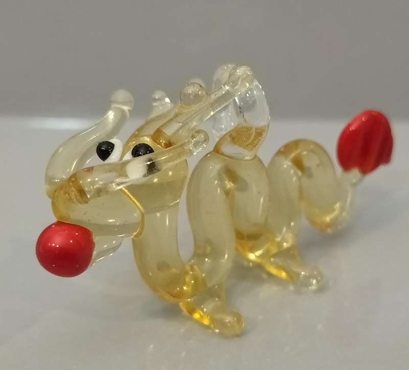Magnificent Murano/Studio/Lampwork Glass Dragon Pendant Nr2