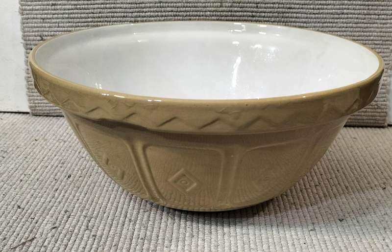 Magnificent Circa 1950 Mason Cash Co Church Gresley 24 12 Mixing Bowl (Nr2)