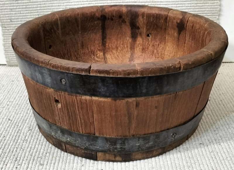 Antique Magnificent Circa Late 1800 early 1900 Wood Cheese Press/Mold (Nr1)