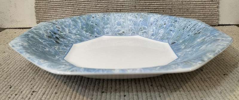 A Magnificent Huge Vintage Arcopal Serving Plate