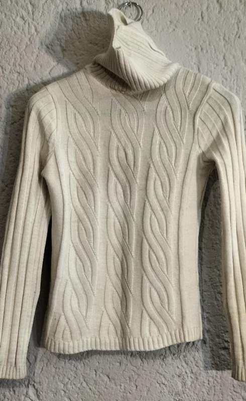 Beautiful News Ladies Long Sleeve Polo Neck Jersey. (Nr34) S