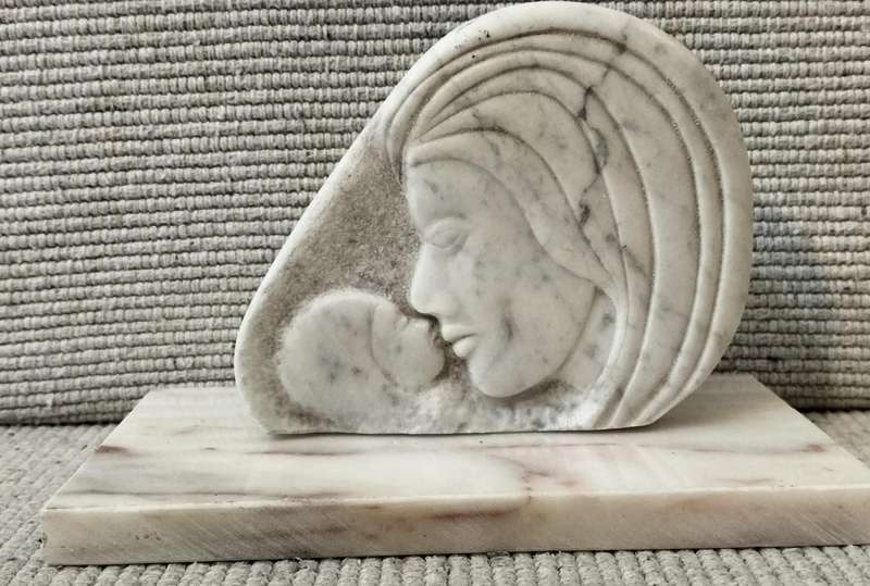 Magnificent Marble Artwork on Base