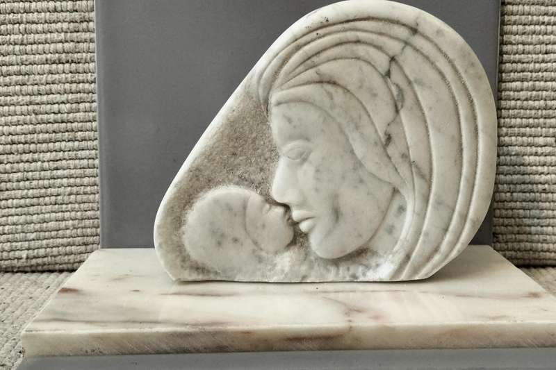 Magnificent Marble Artwork on Base