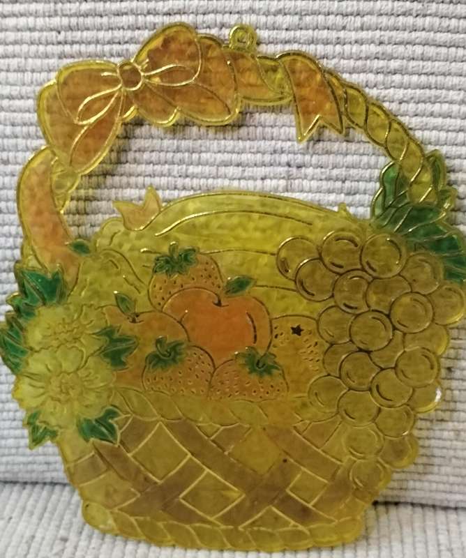 Vintage Plastic Kitchen Wall Decoration