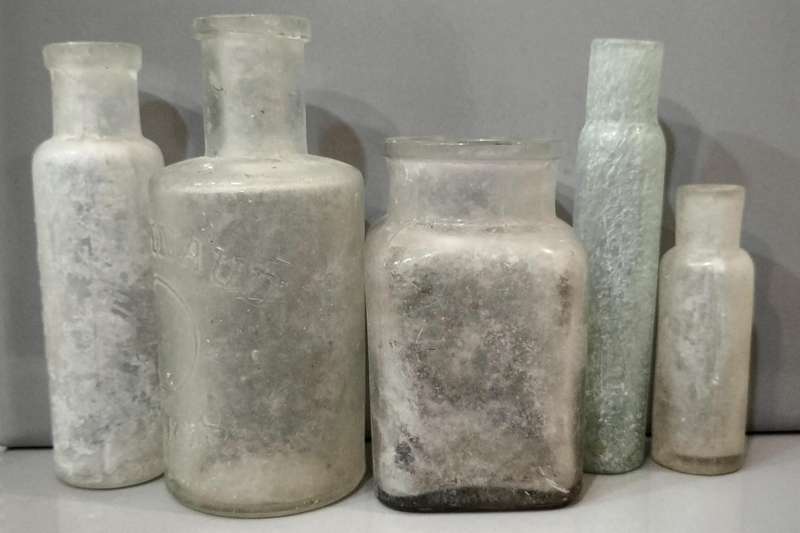 Set of 5 Antique Bottles Including Rare Ones. Set4. BID PER BOTTLE