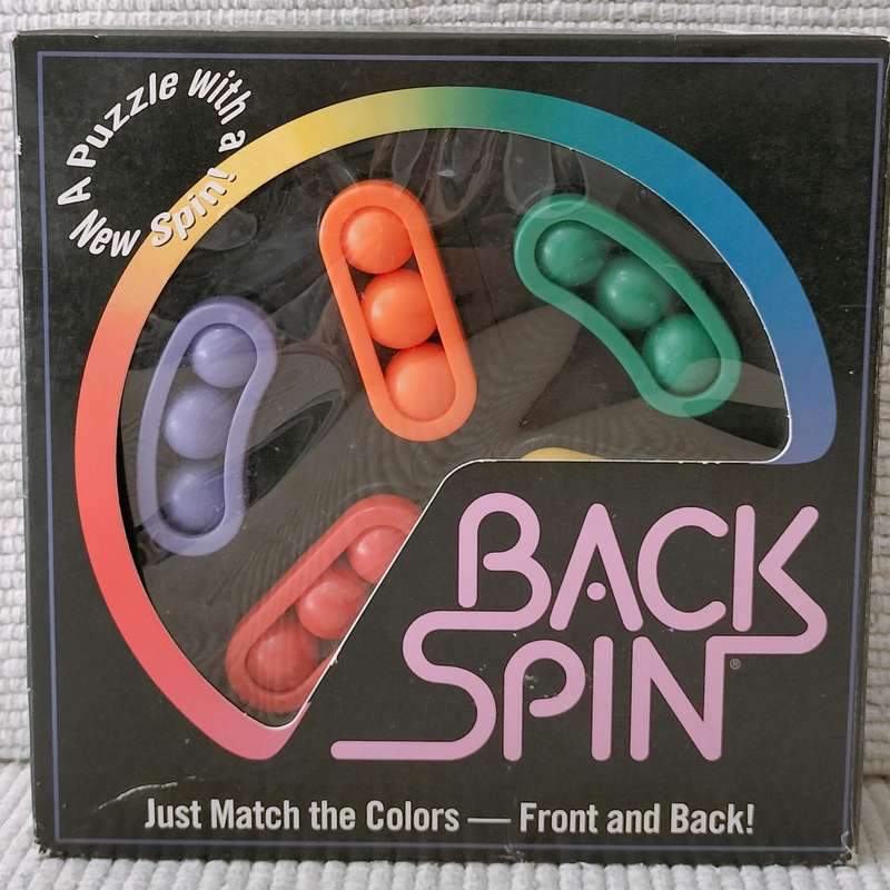 Back Spin Puzzle Game in Box.