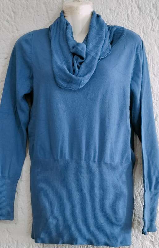 Kelso Ladies Long Sleeve Cowl Neck Top. (Nr94). S