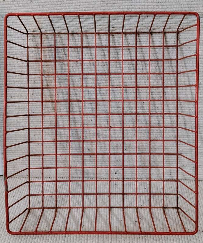 Coated Metal Office Storage Basket