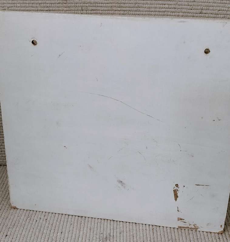 Small Wooden Two Tier Wall Shelf.