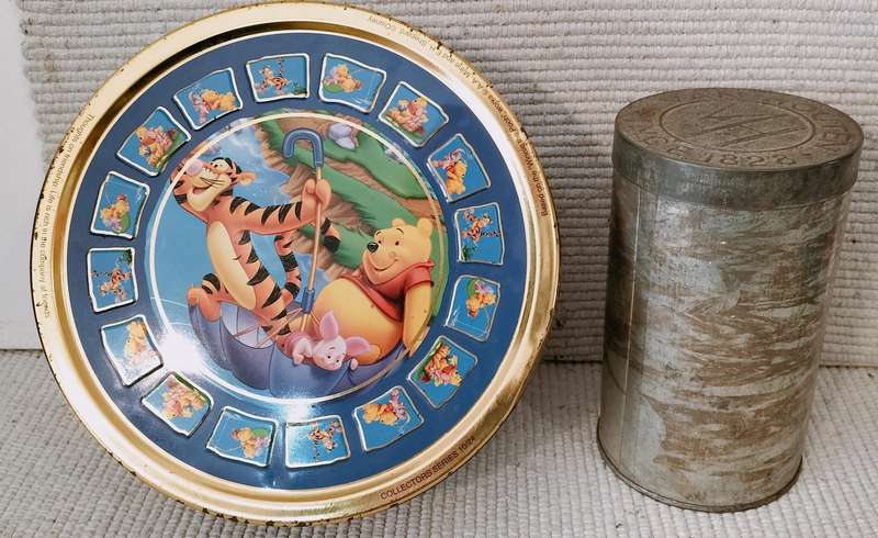 Set of 2 Collectible Tins Genuine Disney 10/24 and Van Houten (Set 3)