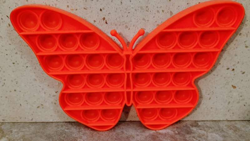 Bubble Pop Silicone Butterfly Fidget/Stress Toy