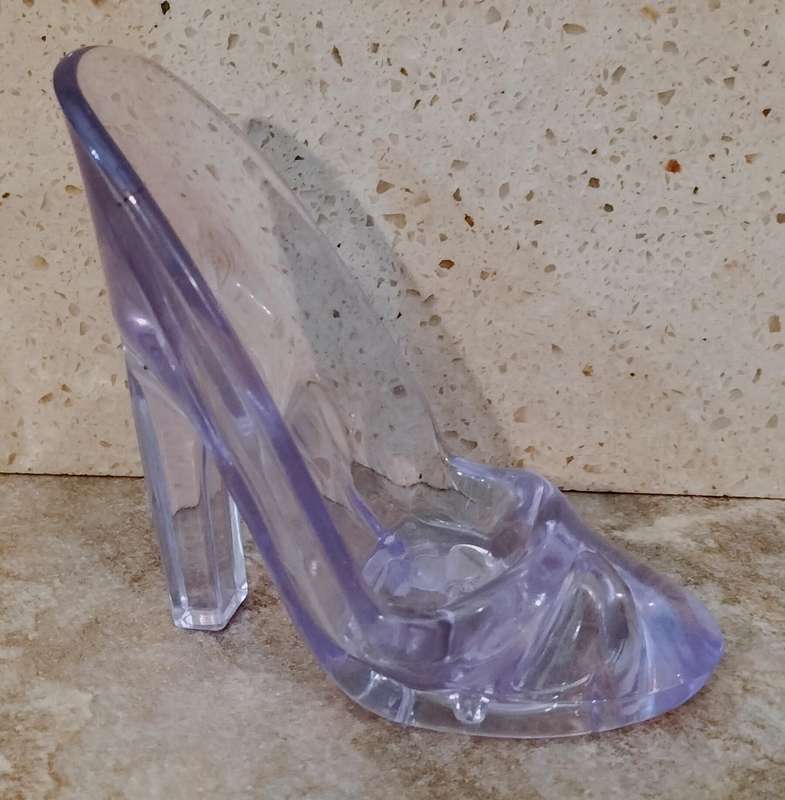 Unique Strong Clear Purple Shoe Remote/Phone Holder