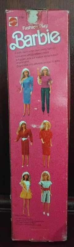 Vintage - Fashion Play Barbie European Release 1983 -#7193