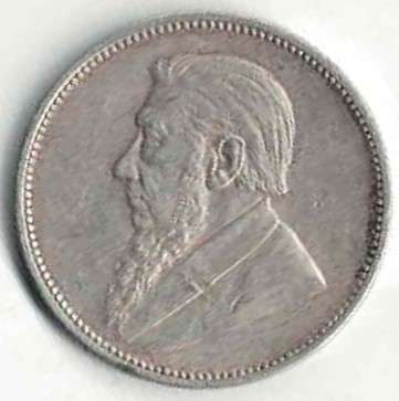 ZAR Kruger 1896 2 shilling. Excellent condition!
