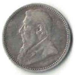 ZAR Kruger 1894 6P  Sixpence