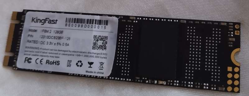 KingStar 128GB M2 NVME SSD