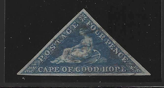 Cape 1853/63 SACC/SG 2 very fine used. See below.