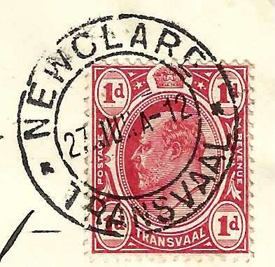 Transvaal Rarities: Unrecorded and "RRRR" NEWCLARE cards with & without time code. See below.