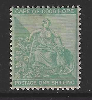 Cape 1885 SACC 48 MNH. CV R 10,000. See below.