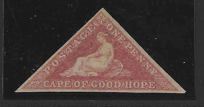 Cape 1858 SACC 5a fine mint/part original gum. See below.