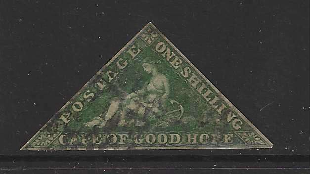 Cape 1858 Scarce pair SACC 8 & 8b. R 35,000. Fine used. See below.
