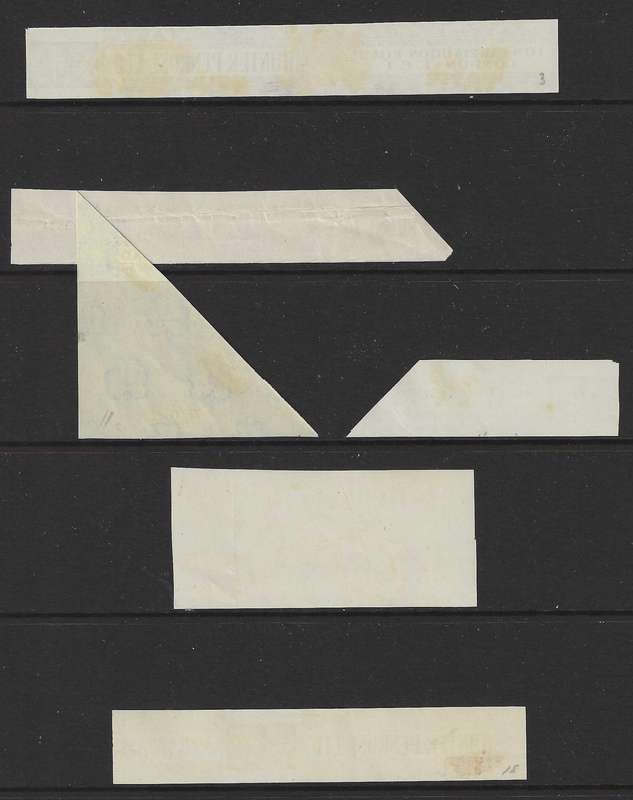 Union 1929 Rare group of Darmstadt Trial Hunter Penrose part labels in all 5 colours. See below.