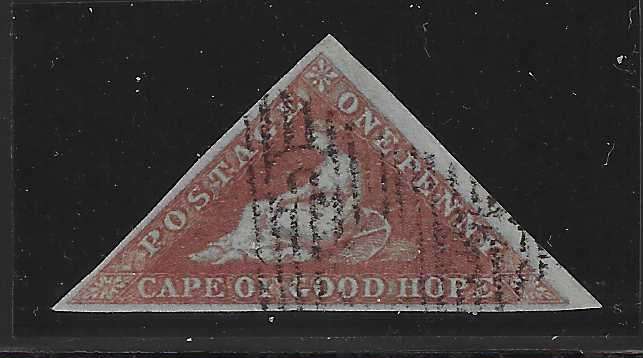 Cape 1853/63 SACC/SG 3a fine used. Choice example. See below.