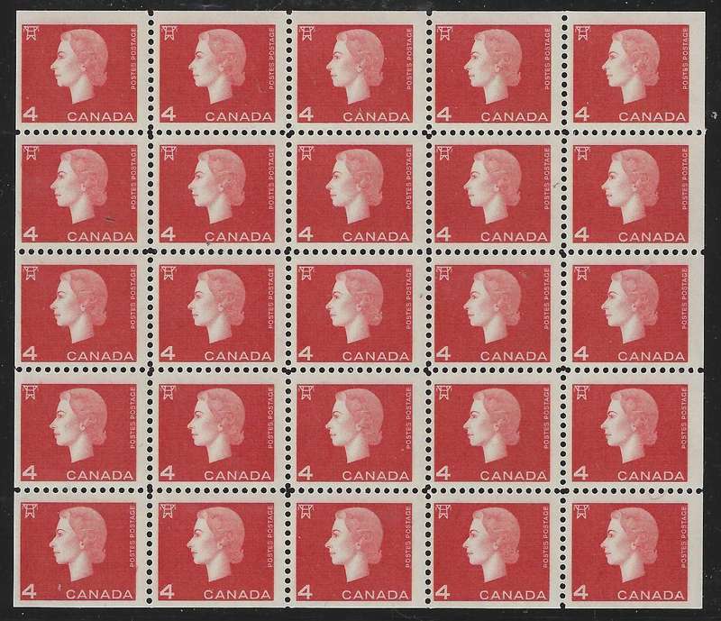 Canada 1962/4 group of 4 sheets Superb MNH. See below.