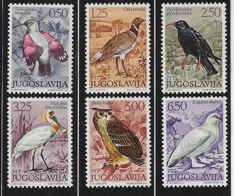 Yugoslavia 1972 set of 6 Superb MNH. SG 1516/21. See below.