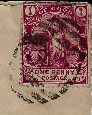 Cape Boer War: Scarce 1901 POW proving cover Heidelberg to Green Point Camp. See below.