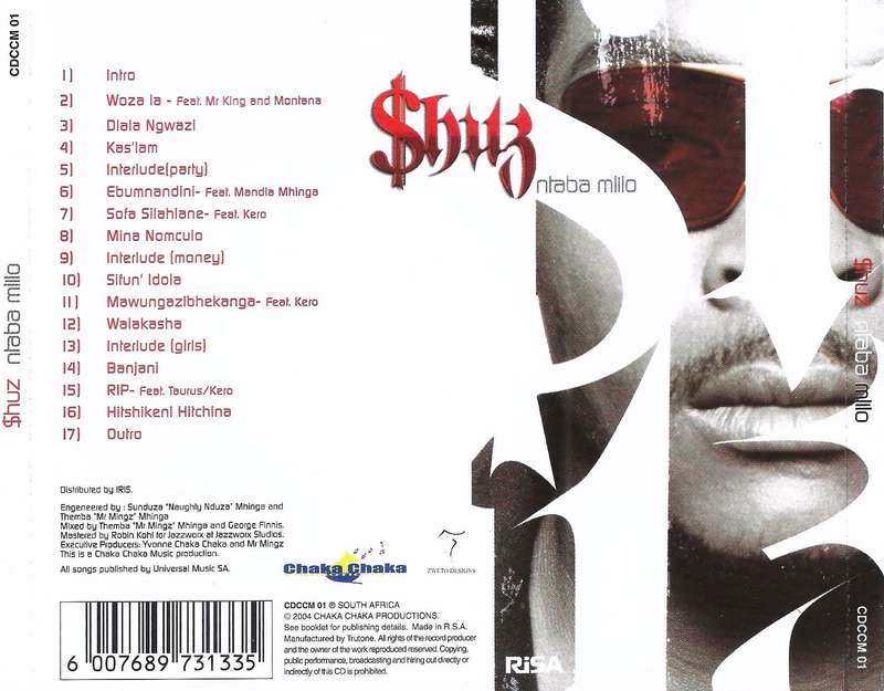 Shuz - Ntaba Mlilo (CD, Album)