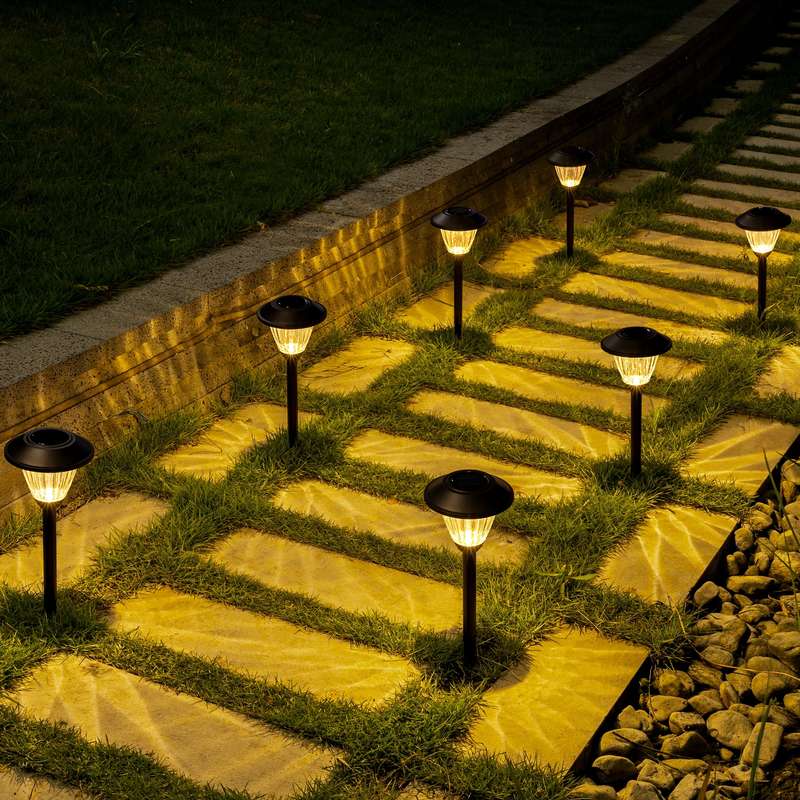 Solar Pathway Lights - Set of 2