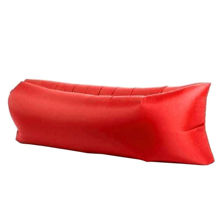 Inflatable Nylon Air Lounger with Carry Bag