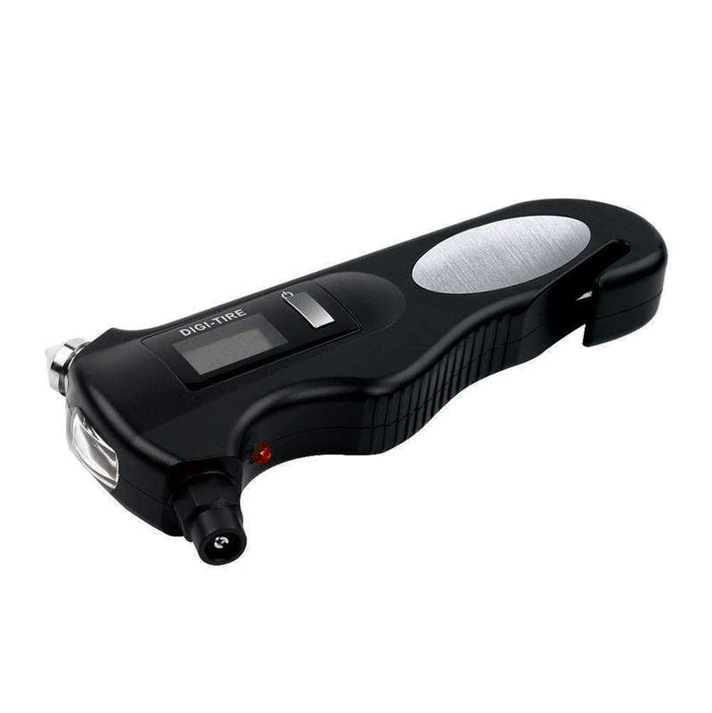5 in 1 Digital Tire Pressure Gauge With Lots of Extras