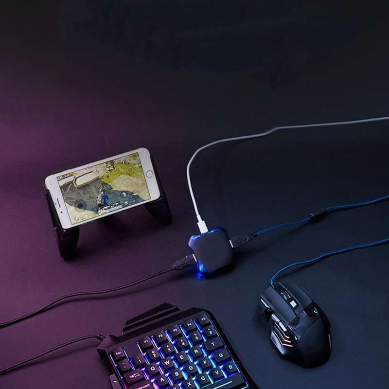 WORTH R890 * Gaming Keyboard & Mouse with Converter For Smart Phone