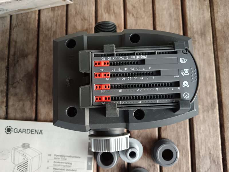 Gardena Water Irrigation Timer T1030 Card Reader, Irrigation Control Garden Hose