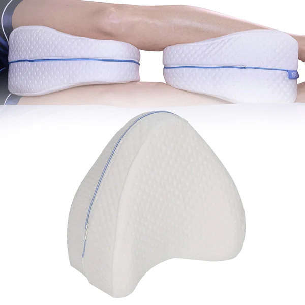 Orthopedic Leg Pillow Knee Support- Soothing Pain Relief from Back, Hips