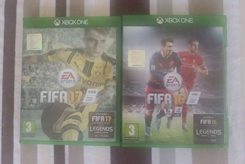 Xbox One Fifa 16 & Fifa 17
