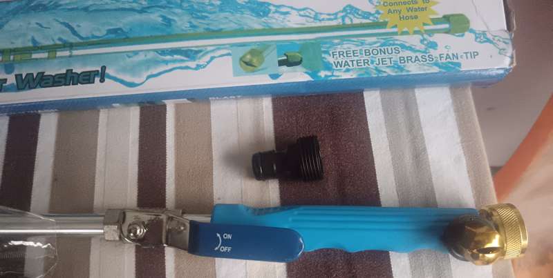 LOT OF BRAND NEW GADGETS INLCLUDING XTRALARGE HIGH PRESSURE WATERJET HOSE